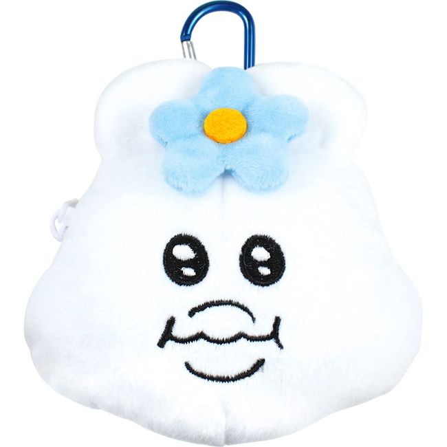 Tees Factory NP-5541594NP Plush Zipper Mascot with Carabiner H4.3 x W 4.3 x D 1.8 inches (11 x 11 x 4.5 cm)