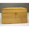 Bamboo Stash Box by MustStash, with Combination Lock and Rolling Accessories