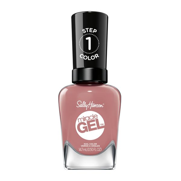 Sally Hansen Miracle Gel Nail Polish, Shade Rose & Shine 252 (Packaging May Vary), 0.5 Fl Oz (Pack of 1)