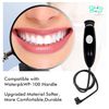 WuYan Replacement/ Handle Hose Compatible with Waterpik Wp-100 Wp-450 Wp-660 Wp-900, Black