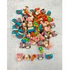 100 Pet Mini Erasers Teacher Supply Sorting Math Counter Homeschool cat dog fish