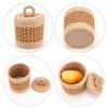 FREEBLOSS Macrame Basket Kit DIY Macrame Kit for Beginners Video Tutorials Basket Weaving Craft Adults Macrame Craft Kit for Gift