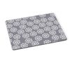Grey Snowflake Christmas Winter Print Pattern One Placemat
