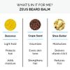 ZEUS Mustache Wax - Natural Shine, Moisturizing, Conditioning Moustache Wax, Light-Medium Hold – MADE IN USA (1 oz.)
