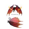 MMSS Party Carnival Halloween Props Dragon Wing (Red)