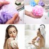 10 Pack Mesh Bath Sponges,Soft Bath Shower Loofah Sponge,Colorful Exfoliating Scrubber for Kids Women Men Body Wash,Random Color