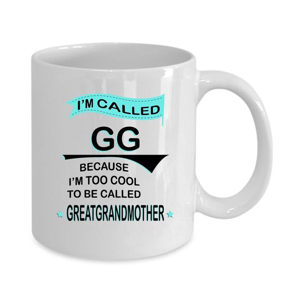 GG Coffee Mug 11 oz. GG gift