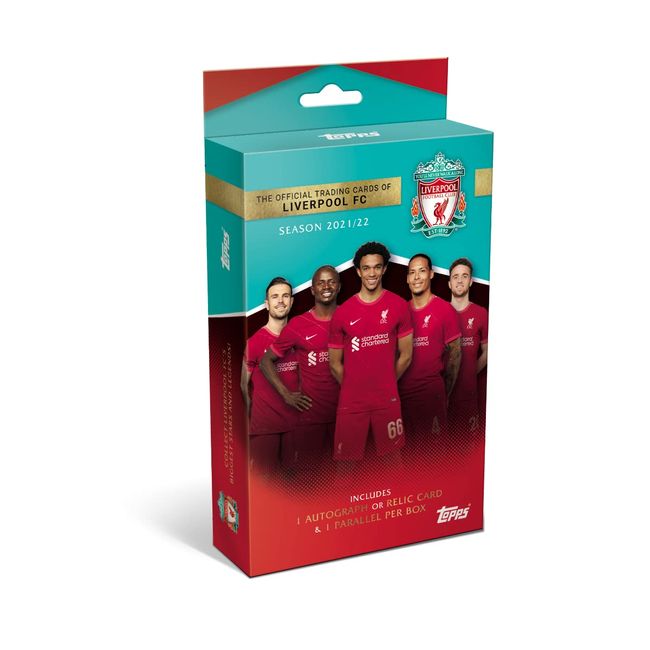 2021/22 Topps Liverpool Official Team Set Liverpool Official Team Set