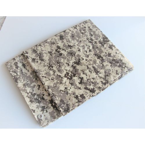 6' x 10' Digital Desert CAMO/Camouflage 8mil Poly TARP w/Grommets (Finished Size Approx. 5'6" x 9'6") …
