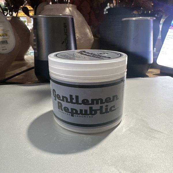 Sleek Pomade 4OZ : GENTLEMEN REPUBLIC Hard Hold w/ best intense shine & volume