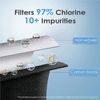 Waterdrop LT800P® Refrigerator Water Filter, Replacement for LG® LT800P®, 1 Pack