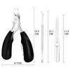 AuTong Professional Toenail Clipper Set with Toenail Clippers, Nail File & Nail Lifter