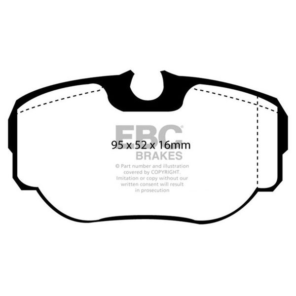 EBC UD493 Ultimax2 Brake Pad Sets- UD493
