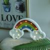 Tiardey 13.5x4.1x1.3Inch Rainbow LED Wall Night Light