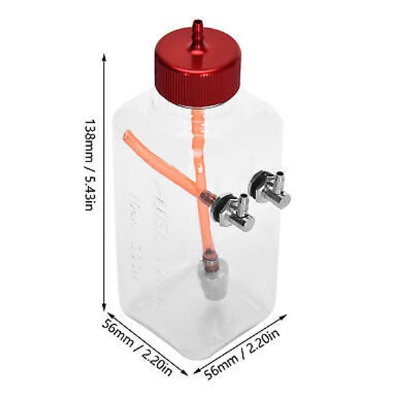 Transparent Plastic Fuel Tank For RC Airplane Easy Install ALO