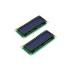 4 - Pieces New HD44780 1602 LCD Display Modules, DC 5V, 16x2 Character, with Blue Backlight