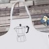 Azeeda 'Coffee Machine' Unisex Cooking Apron (AP00073612)