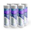 Wound String Sediment 5 Micron Water Filter Cartridge 2.5" x 10" 6 Pack