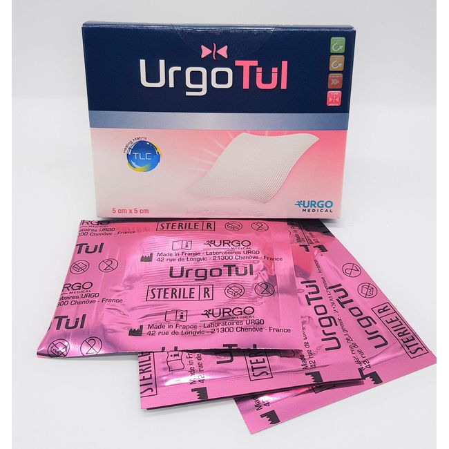 Urgotul 99XX0071 Dressing, 5cm x 5cm, Pack of 10