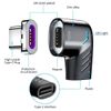 BoxWave Adapter Compatible with Technics EAH-A800 - MagnetoSnap PD Angle Adapter, Magnetic Charging Connector Device Saver - Metallic Silver