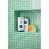 NIVEA MEN Sensitive shower gel (250 ml), mild shower gel with nourishing bamboo milk, pH skin-friendly shower for body, face and hair