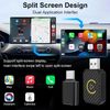 Mini Wireless Bluetooth CarPlay Adapter for Apple Plug & Play Low Latency Dongle