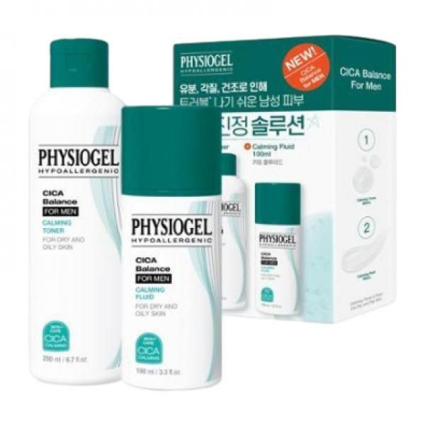 Limited edition Physiogel Cica Balance for Men 2 types + Fluid 100ml or Cream 70ml