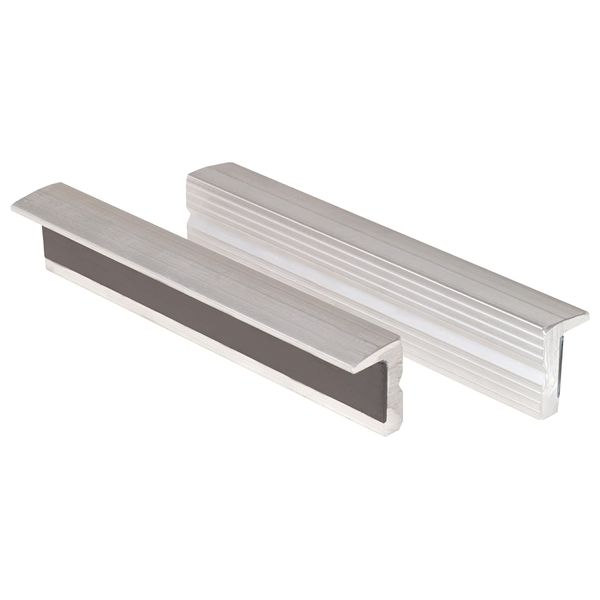 KS Tools 914.0081 Aluminium bench vice protective jaws with textured surface,120mm