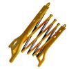 Folding Safety Barrier 2.5m Expandable Crowd Control Safe Secure Guard Chain Barrier