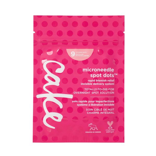 Cake Beauty Microneedle Spot Dots for Blemishes, 9 Count