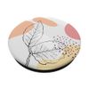 Minimalistic Line Art Apple Tree Leaves Abstract PopSockets with Interchangeable PopGrip