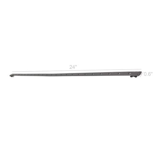 FixtureDisplays® 24" Black Metal Strip Accessories for Greeting Card Post Card Calendars Magazine Display Rack 11606-BLACK-NF