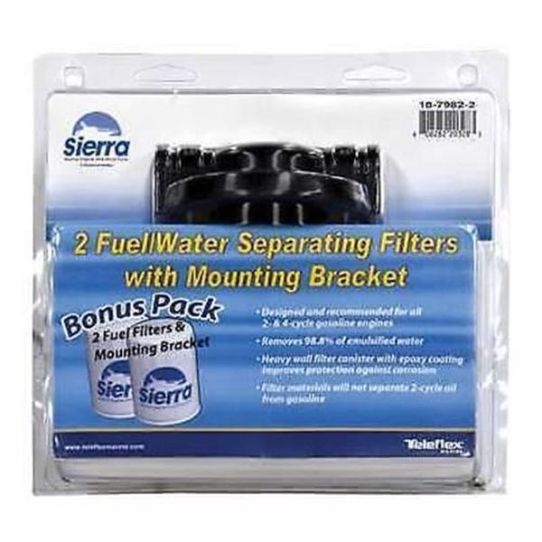 Sierra Fuel Water Separator Filter with Bonus Pack #18-7982-2