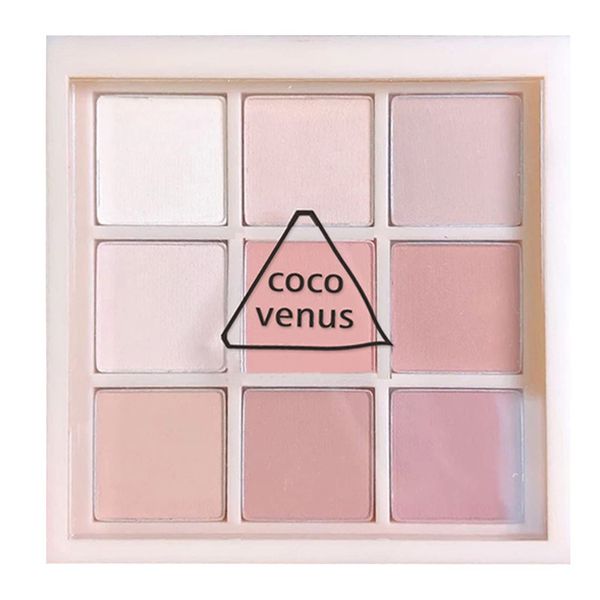 Eyeshadow Palette, Waterproof Matte Eye Shadows Palette For Women, Long Lasting White Pink Eyeshadow Make-Up Palettes Highly Pigmented Blendable Warm Nude Eyeshadow Palette
