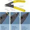 Fiber Optic FTTH Tool Kit with FC-6S Cleaver Optical Power Meter Visual Finder