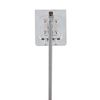 Organize It All Over the Door Folding Hanger Holder, Chrome