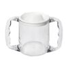 NRS Healthcare Two Handled Caring Mug Plastic - with Spout Lid