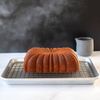 Nordic Ware Classic Fluted Loaf Pan, 6 Cup, Gold
