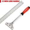 Goldblatt 2PC Razor Blade Scraper Heavy Duty 20PCS 4in Blades Floor Scraper Tool
