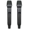 EMB Dual Handheld Wireless Professional Microphone Cordless Receiver for Karaoke