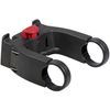 KLICKfix Accessories Handlebar Adaptor E Black (Model 0211EB) One Size Without Lock, black
