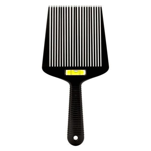 Barber Wide Flat-Top Hair Comb with Spirit Level