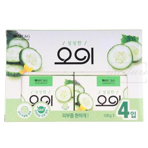 [G36O8Q5] Dongsan Fresh Cucumber Soap 4 pieces