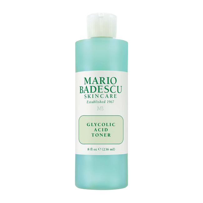 Mario Badescu Glycolic Acid Toner for Dry and Combination Skin, Alcohol-Free Facial Toner for Aging Skin, Formulated with Exfoliating Glycolic Acid & Antioxidant Grapefruit Extract, 8 Fl Oz