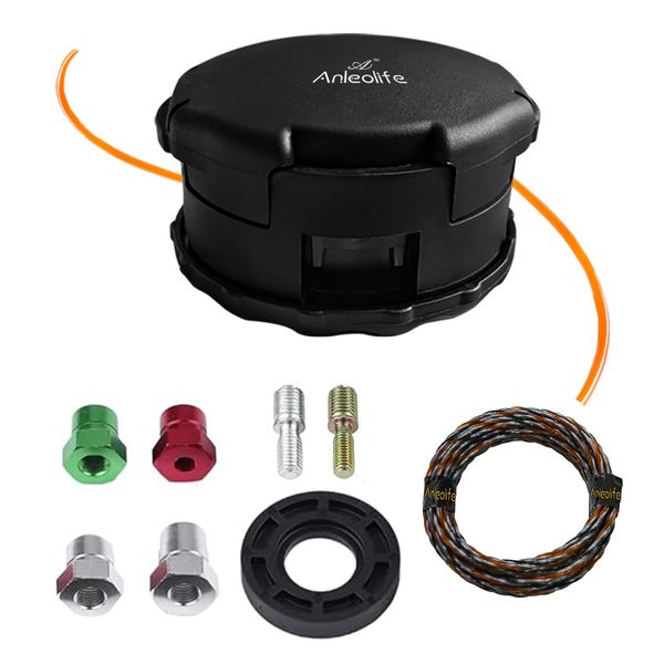 A ANLEOLIFE Universal String Trimmer Head for Echo Speed Feed 400 Replace 99944200907