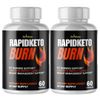 RapidKeto Burn- Keto & Weight Support- 2 Bottles- 120 Capsules