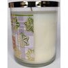 2 BATH & BODY WORKS WHITE BARN SUGARED SNICKERDOODLE 1 WICK 8 OZ CANDLE
