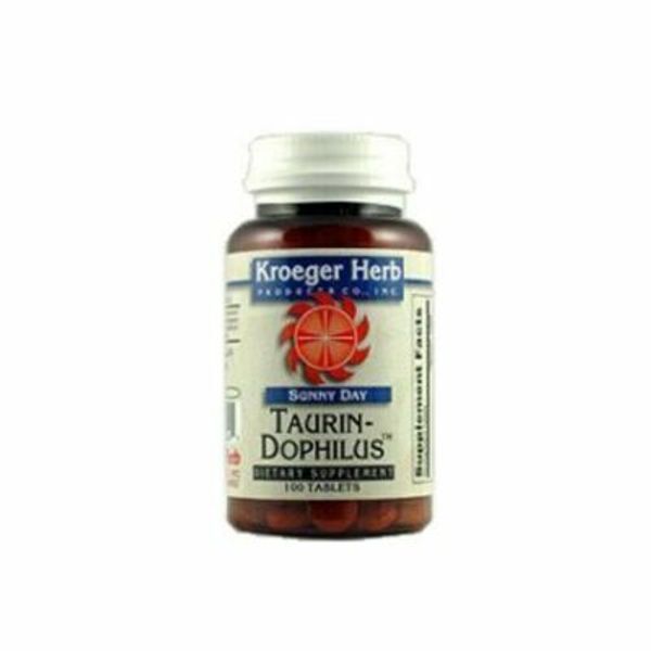 Taurin Dophilus 100 Tabs By Kroeger Herb