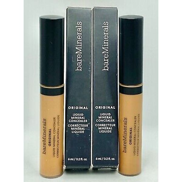 bareMinerals Original Liquid Mineral Concealer ~ Dark 5N ~ .2 fl. oz.  (2 Pack)
