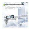 Digital Caliper, IP54 Waterproof Stainless Steel Caliper Measuring Tool, Vern...